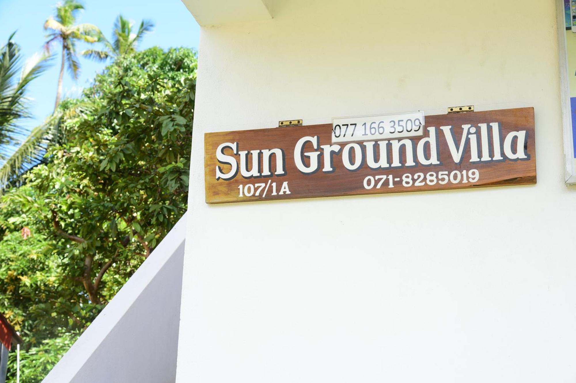 Sun Ground Villa Hikkaduwa Ngoại thất bức ảnh